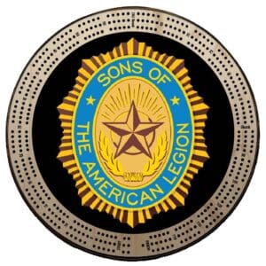 Sons (SAL) | Printed | Logo Only | Cribbage Board
